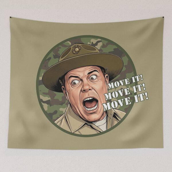 Item preview, Sergeant Carter - Gomer Pyle USMC  designed and sold by Deviant Logic Design.