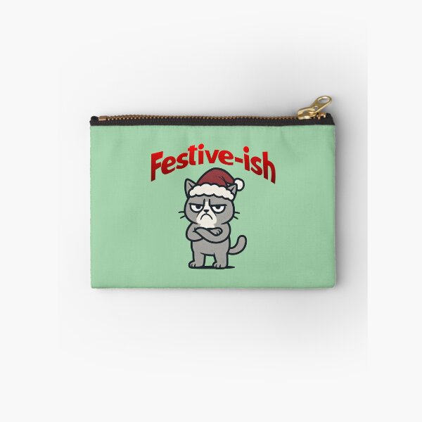 Item preview, Festive-ish Grumpy Cat Funny Christmas designed and sold by Sachie's Studio.