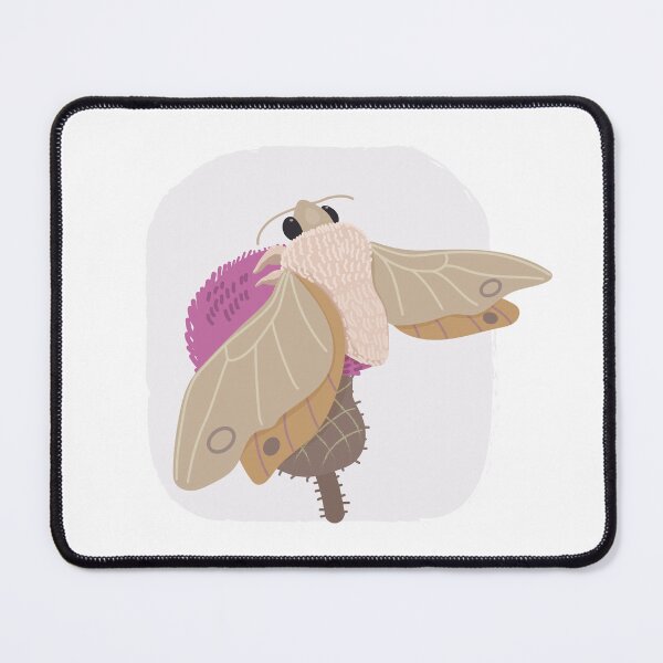 Item preview, Cute Fat Moth On A Flower designed and sold by SpottedPilot.