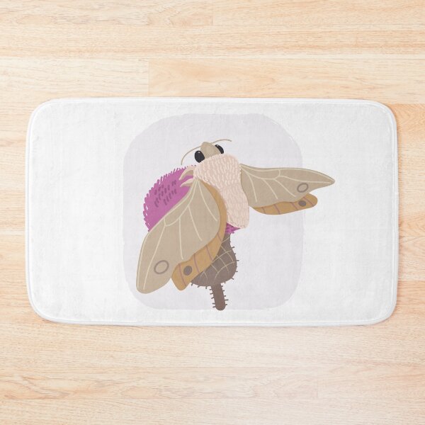 Item preview, Cute Fat Moth On A Flower designed and sold by SpottedPilot.