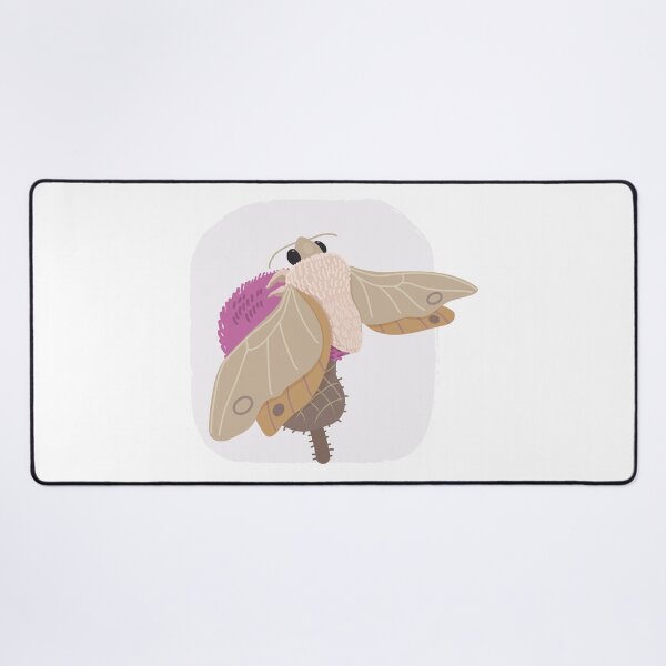 Item preview, Cute Fat Moth On A Flower designed and sold by SpottedPilot.