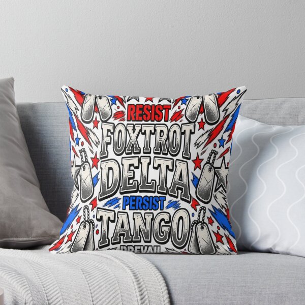 Item preview,  Foxtrot Delta Tango Resist Persist Prevail  designed and sold by ArtDesignTp.