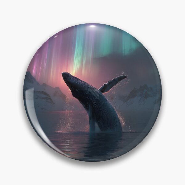 Item preview, Whale Under the Northern Lights designed and sold by NF Designs Studio DTF.
