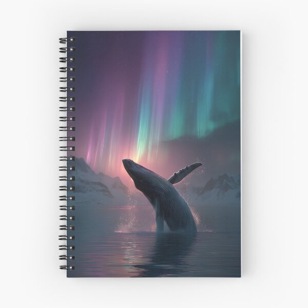 Item preview, Whale Under the Northern Lights designed and sold by NF Designs Studio DTF.