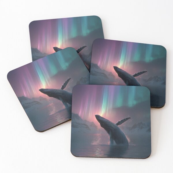 Item preview, Whale Under the Northern Lights designed and sold by NF Designs Studio DTF.