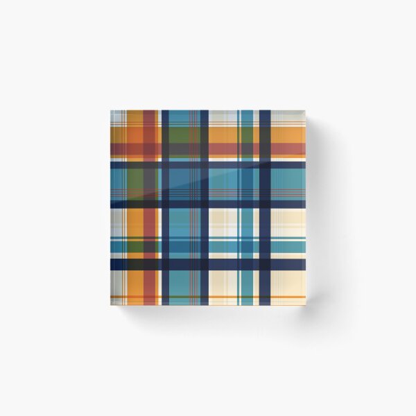 Item preview, Ocean Sand Plaid designed and sold by Beatitudes Design.