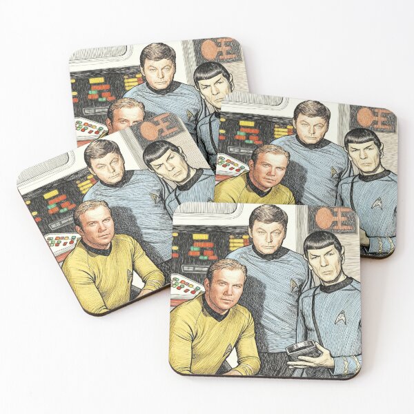 Item preview, Star Trek: El capitán Kirk, el señor Spock y el doctor McCoy designed and sold by sid1802.