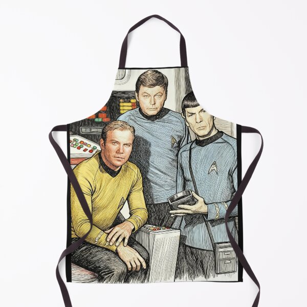 Item preview, Star Trek: Captain Kirk, Mr Spock, and Dr McCoy designed and sold by sid1802.