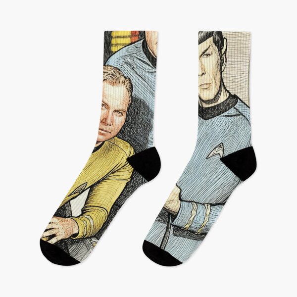 Item preview, Star Trek: Captain Kirk, Mr Spock, and Dr McCoy designed and sold by sid1802.