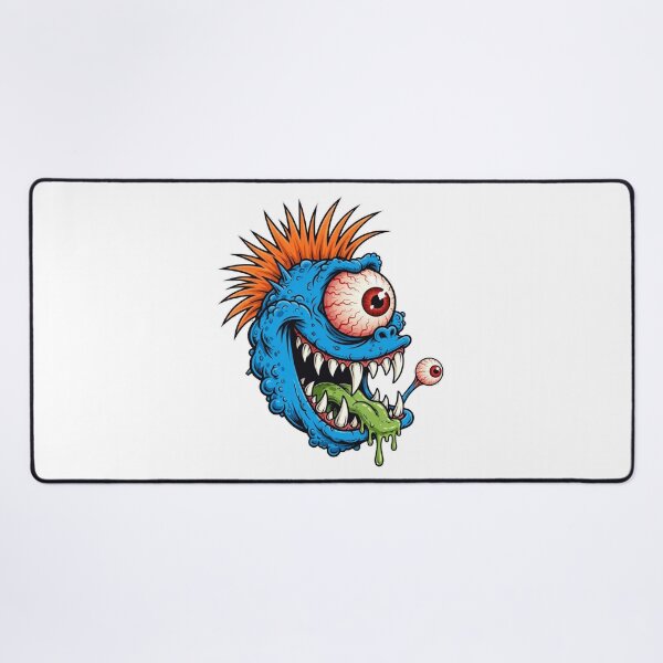 Item preview, Blue Punk Monster designed and sold by ThePrintArt.