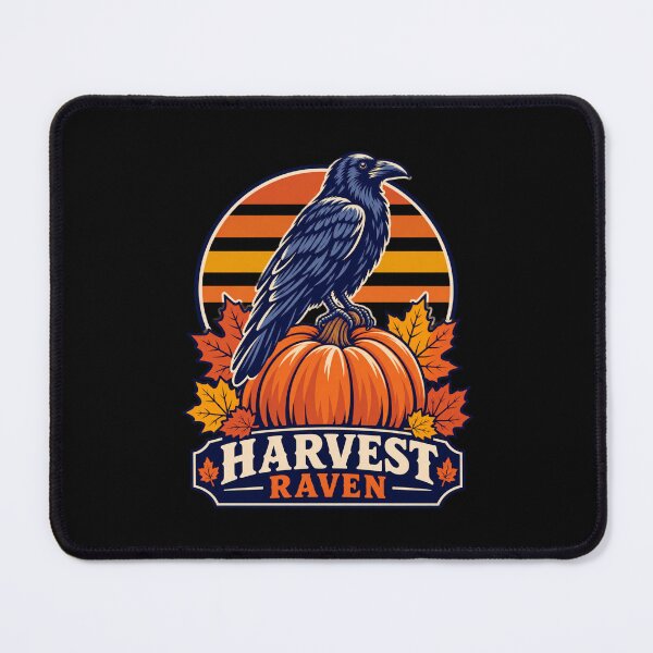 Item preview, Harvest Raven – Pumpkin designed and sold by LuveraxArt.