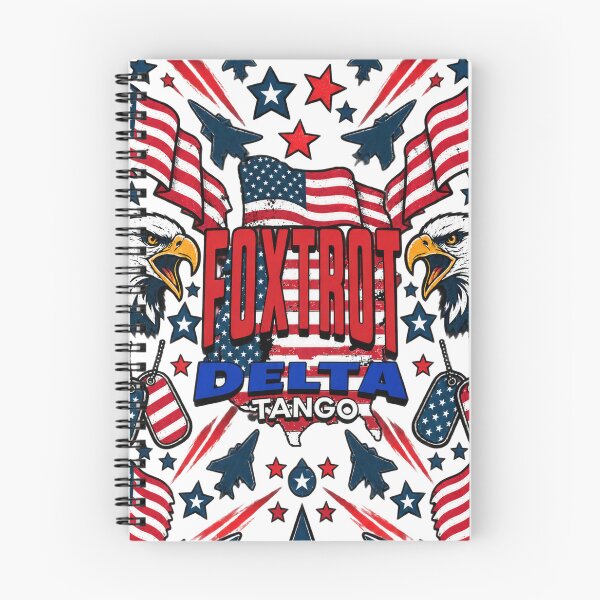 Item preview, FOXTROT DELTA TANGO American Flag designed and sold by ArtDesignTp.