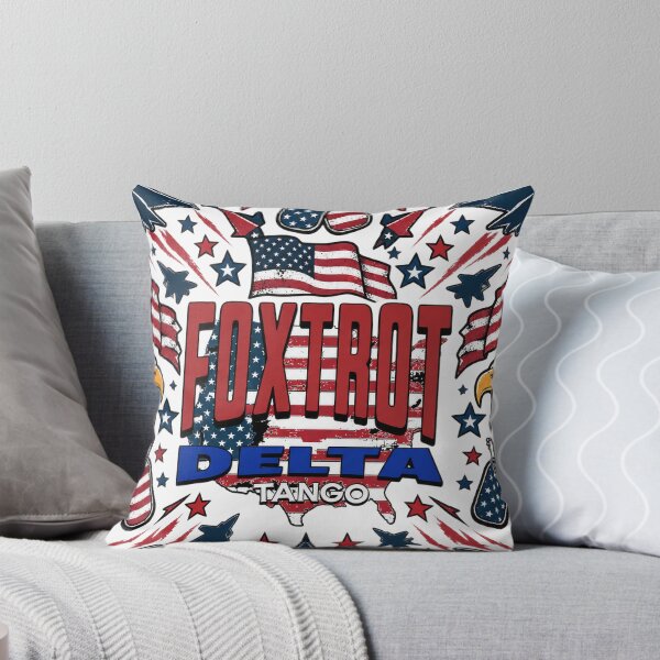 Item preview, FOXTROT DELTA TANGO American Flag designed and sold by ArtDesignTp.