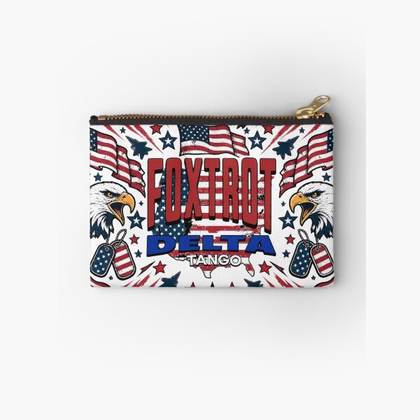 Item preview, FOXTROT DELTA TANGO American Flag designed and sold by ArtDesignTp.