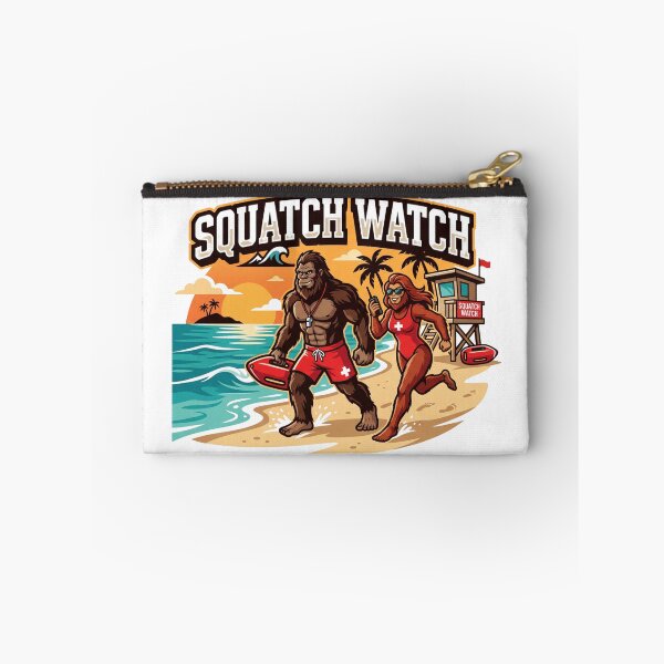 Item preview, Bigfoot Lifeguard Squatch Watch - Funny Lifeguard designed and sold by Spank My Yeti.