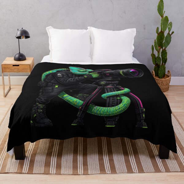 Item preview, Cyberpunk Photographer Chameleon designed and sold by LazyDayzCo.