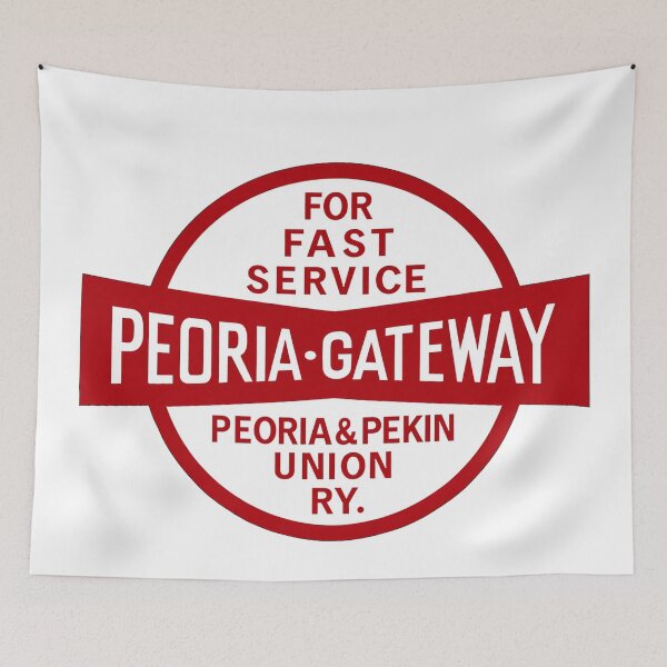 Item preview, Peoria and Pekin Union Railway designed and sold by Trains-and-Rail.