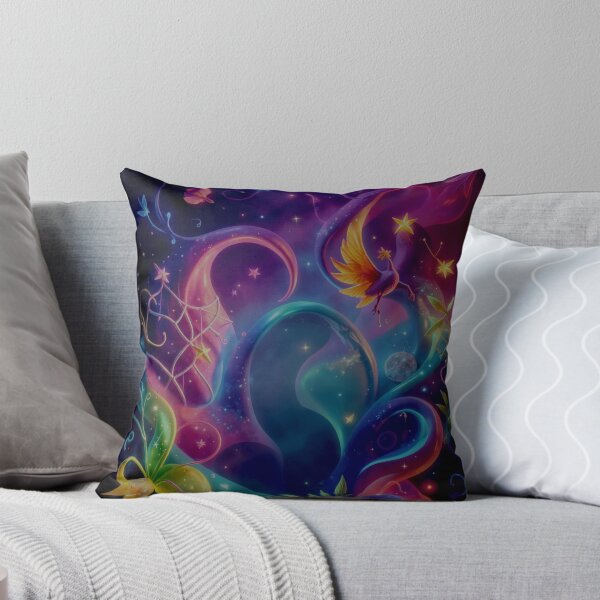 Item preview, Whimsical Cosmic Nebula Portal - Cosmic Witchcore Art designed and sold by Vhelir-Art.