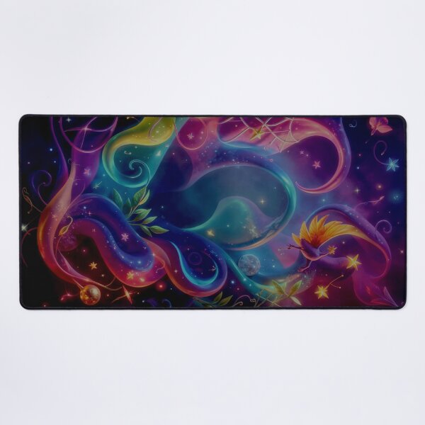 Item preview, Whimsical Cosmic Nebula Portal - Cosmic Witchcore Art designed and sold by Vhelir-Art.