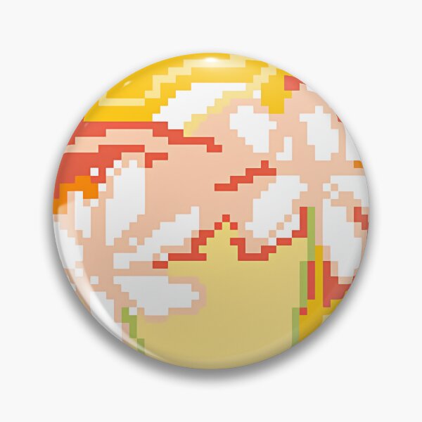 Item preview, Pixel Art White Flowers designed and sold by Vesperanvas.