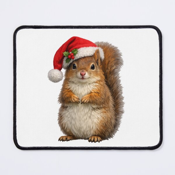 Item preview, Cute Squirrel Ready for the Holidays designed and sold by susiecc.