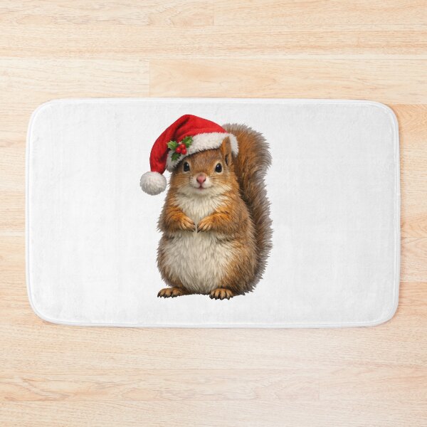 Item preview, Cute Squirrel Ready for the Holidays designed and sold by susiecc.