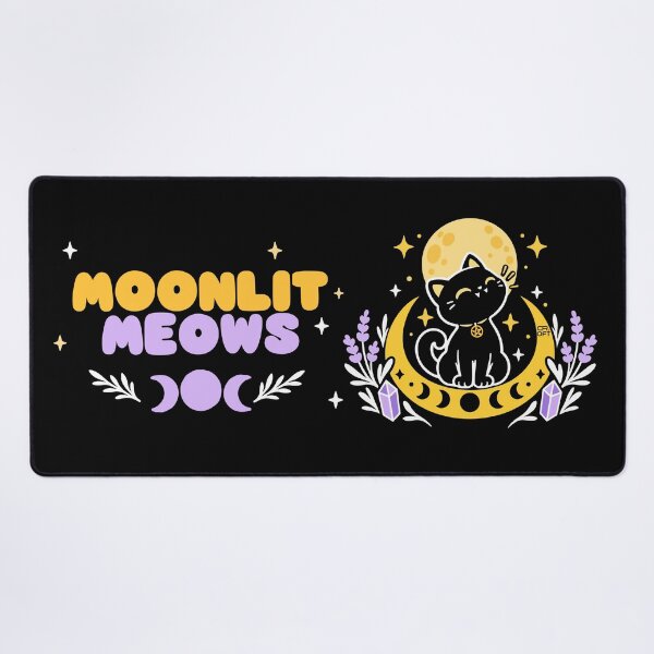 Item preview, Moonlit Meows designed and sold by iagorfrost.