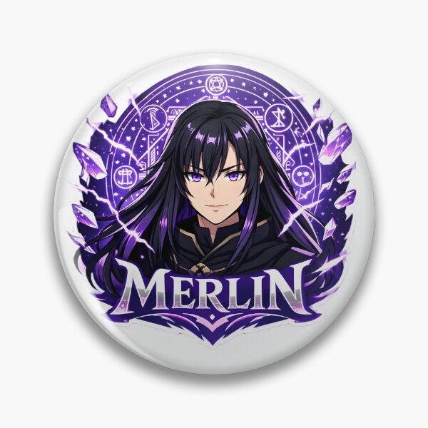 Item preview, Merlin - Seven Deadly Sins designed and sold by PixelArtPeel.