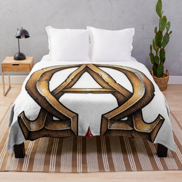 Item preview, Sacred Alpha and Omega Stone Emblem designed and sold by Francisbb.