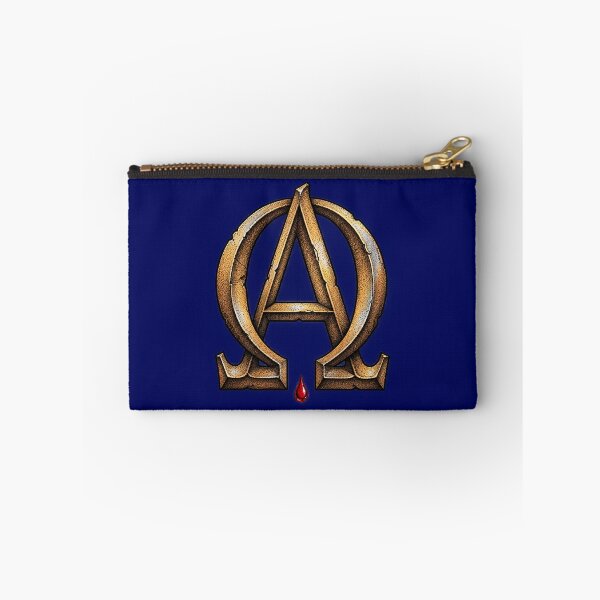 Item preview, Sacred Alpha and Omega Stone Emblem designed and sold by Francisbb.