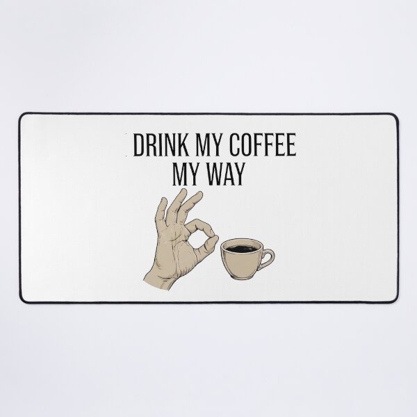 Item preview, OK Coffee Hand - Funny Minimalist Coffee Lover Design designed and sold by ThePrintArt.