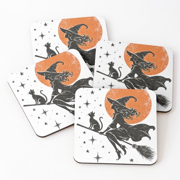 Item preview, Witchy Nights and Moonlight Flights designed and sold by MerchViz.