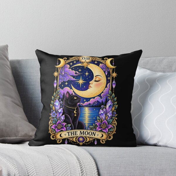 Item preview, The Moon Tarot Card designed and sold by DarkMoonSiren.