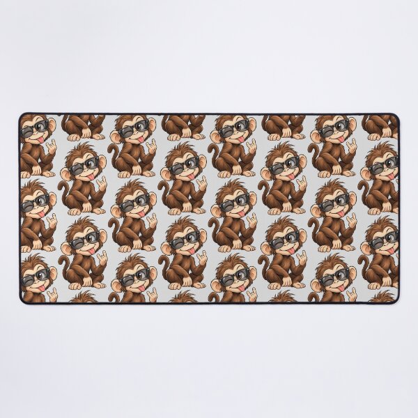 Item preview, Cute cheeky baby monkey cartoon designed and sold by SMILE88.