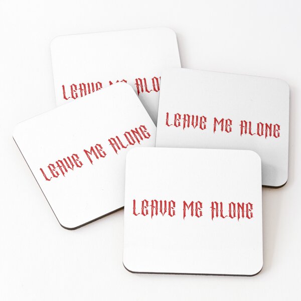 Item preview, Leave Me Alone- Red designed and sold by SlimyFish.