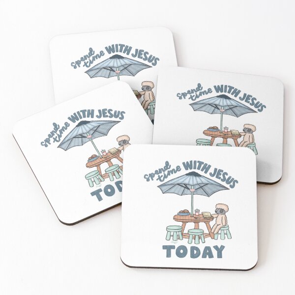 Item preview, Spend Time With Jesus Today- Sheep Reading Bible designed and sold by Shop.Megwilliams.