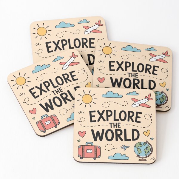 Item preview, Explore the World designed and sold by 123ks.