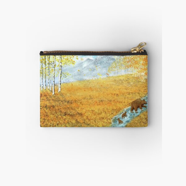 Item preview, Golden Autumn River Bear Journey designed and sold by hwawilmarth.