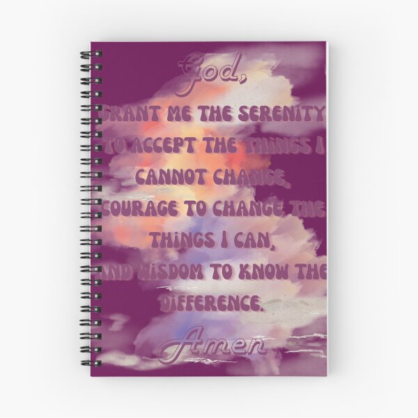 Item preview, Serenity prayer designed and sold by Break The Stigma .