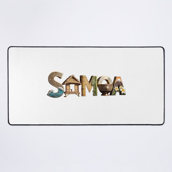 Item preview, Samoa – Ocean, Culture & Island Word Art designed and sold by VladisWorld.