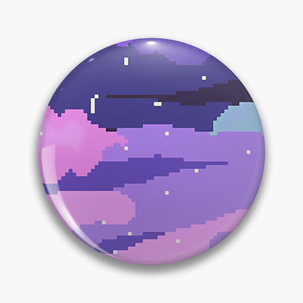 Item preview, Pixel Art Night Sky designed and sold by Vesperanvas.