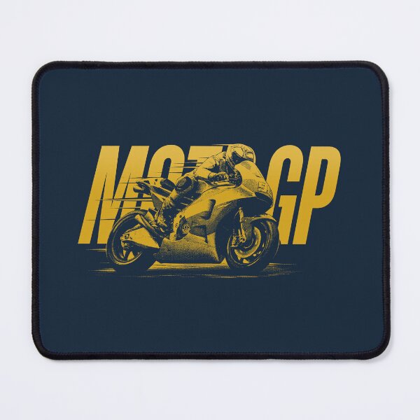 Item preview, MotoGP Motorcycle Racing Rider Gold Graphic designed and sold by KiwiRider.