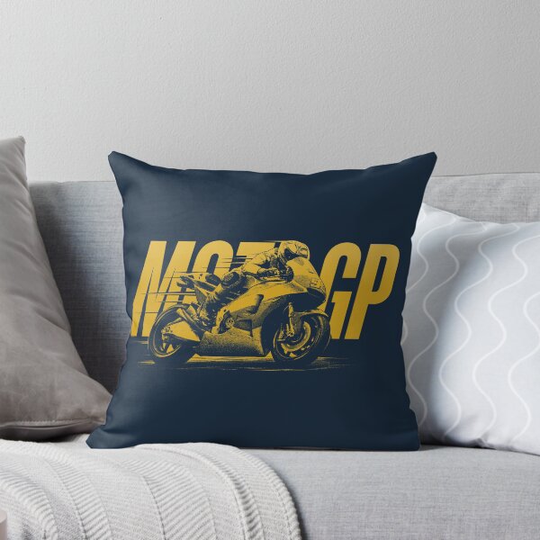 Item preview, MotoGP Motorcycle Racing Rider Gold Graphic designed and sold by KiwiRider.