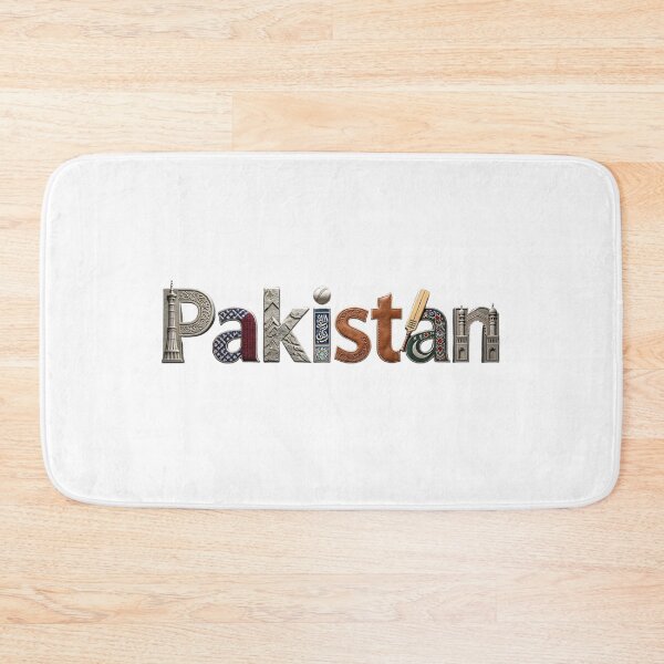 Item preview, Pakistan – Culture & Landmarks Word Art designed and sold by VladisWorld.
