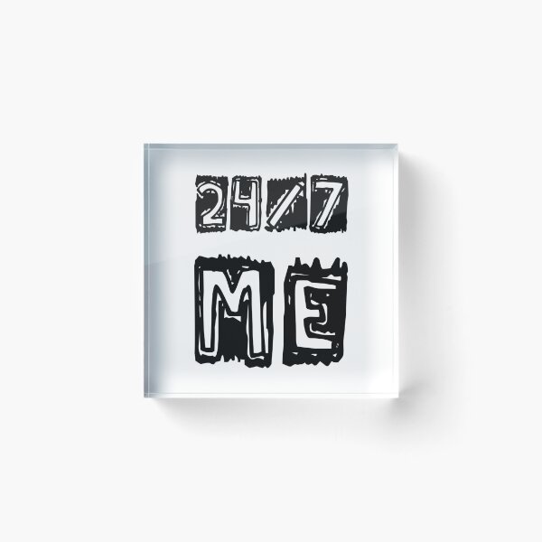 Item preview, 24/7 ME, Unique designed and sold by villacreativa.