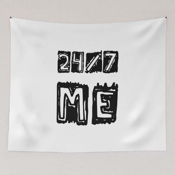 Item preview, 24/7 ME, Unique designed and sold by villacreativa.