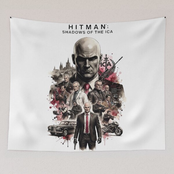 Item preview, Agent 47 Ultimate Hitman Stealth Assassin Art designed and sold by Alaric4you.