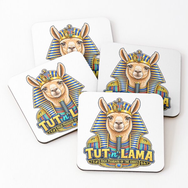 Item preview, Tut n’ Llama – High Pharaoh of the Andes designed and sold by CrazyGirlllc.