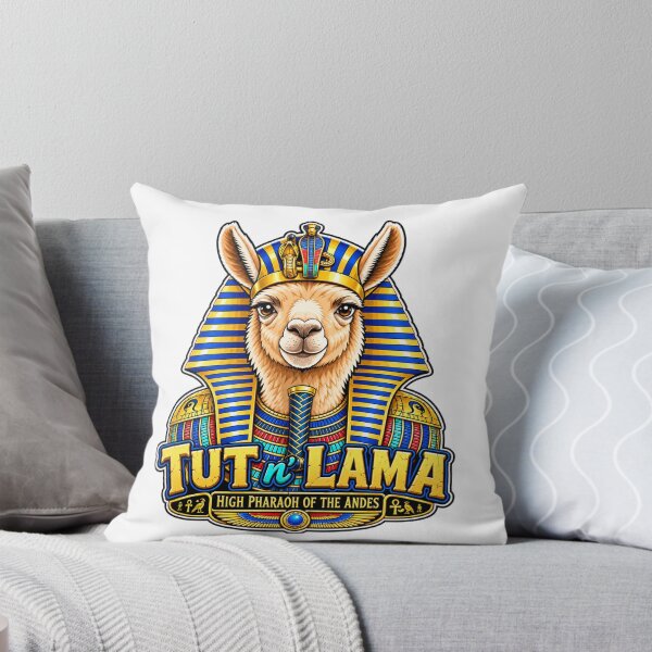 Item preview, Tut n’ Llama – High Pharaoh of the Andes designed and sold by CrazyGirlllc.