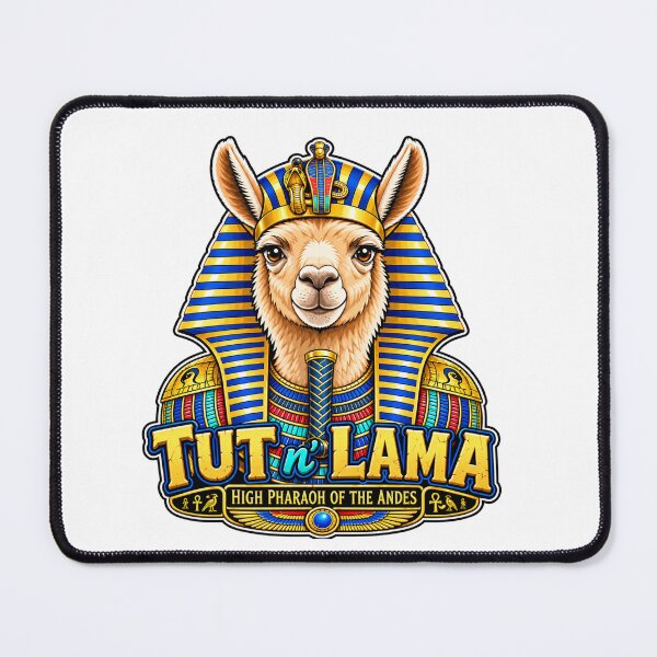 Item preview, Tut n’ Llama – High Pharaoh of the Andes designed and sold by CrazyGirlllc.